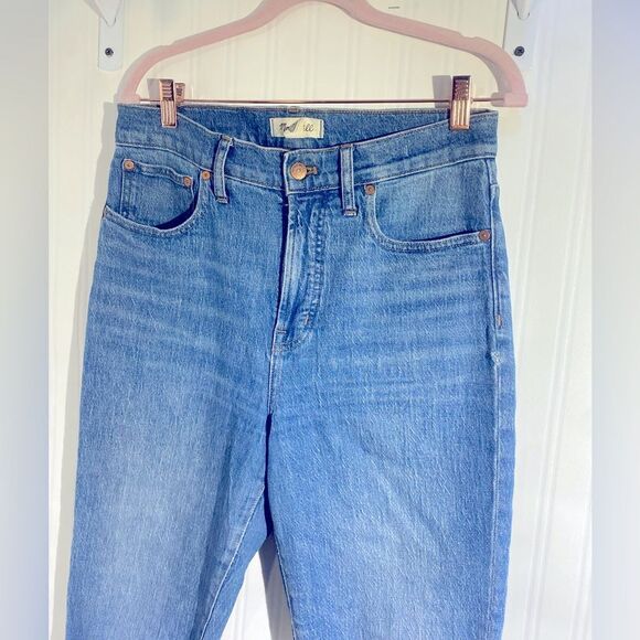 Madewell The Perfect Vintage Jean Raw Hem Sz 28 - Picture 3 of 8